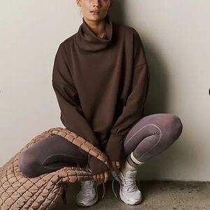 Free People Breakpoint Pullover - Driftwood Brown